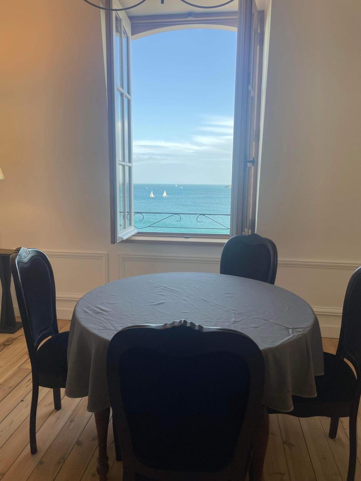 Le Royal XIX Dinard Vue Mer Luxe Exterior foto